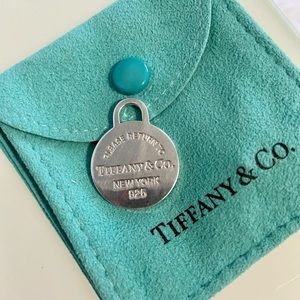 Tiffany & Co Circle charm tag